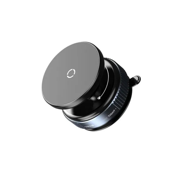 Vacuum Suction Magnetic Car Mount | Mobile Phone Holder - K009 (Black)